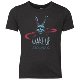 T-Shirts Vintage Black / YXS Wake up 28064212 Youth Triblend T-Shirt