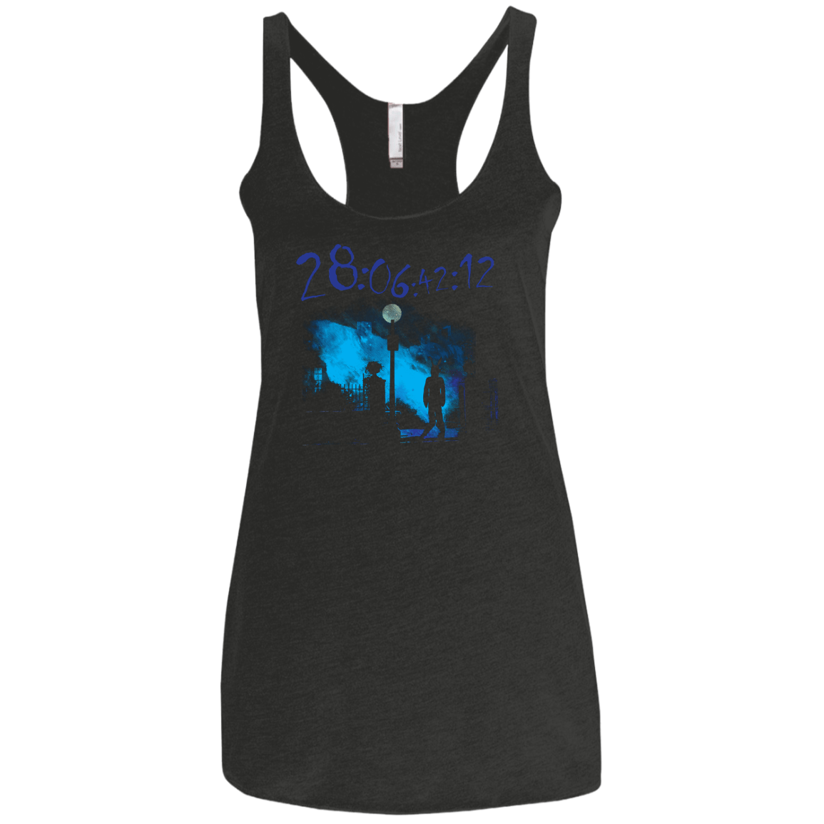 T-Shirts Vintage Black / X-Small Wake Up Donnie Women's Triblend Racerback Tank