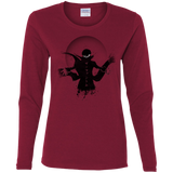 T-Shirts Cardinal / S Wake Up, Get Up, Get Out There Women's Long Sleeve T-Shirt