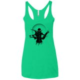 Wake Up, Get Up, Get Out There Women's Triblend Racerback Tank