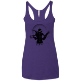 Wake Up, Get Up, Get Out There Women's Triblend Racerback Tank
