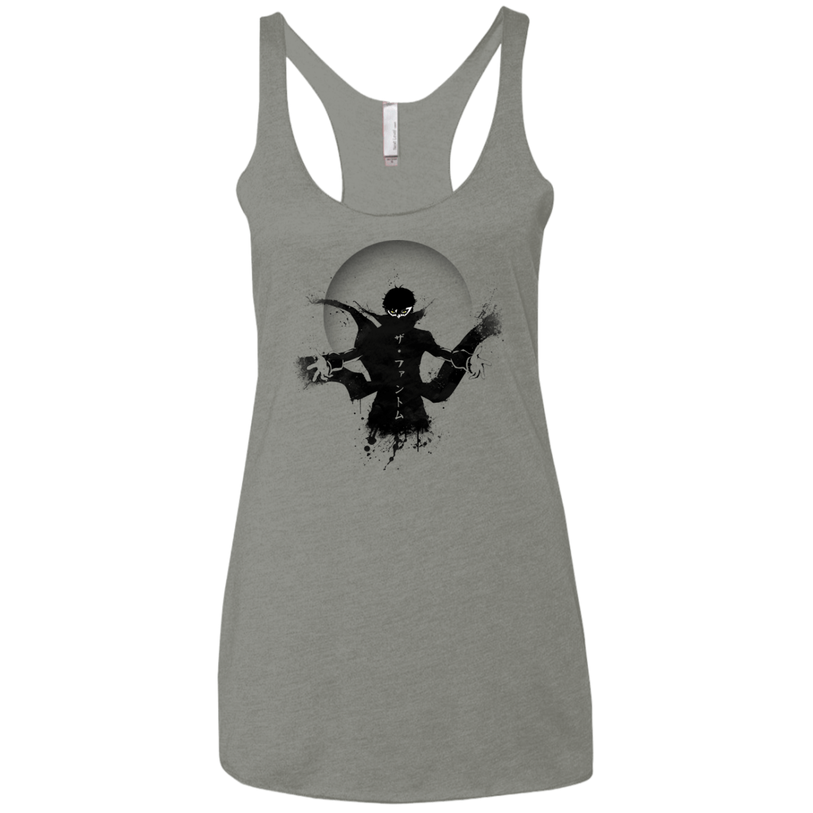 Wake Up, Get Up, Get Out There Women's Triblend Racerback Tank