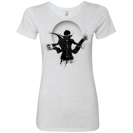 T-Shirts Heather White / S Wake Up, Get Up, Get Out There Women's Triblend T-Shirt