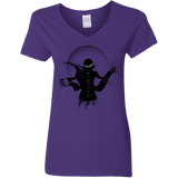 T-Shirts Purple / S Wake Up, Get Up, Get Out There Women's V-Neck T-Shirt