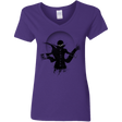 T-Shirts Purple / S Wake Up, Get Up, Get Out There Women's V-Neck T-Shirt