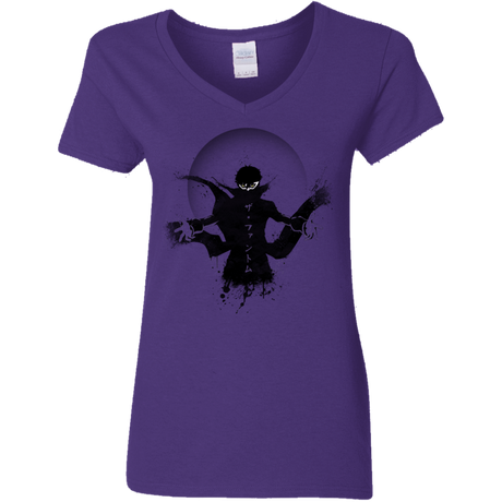 T-Shirts Purple / S Wake Up, Get Up, Get Out There Women's V-Neck T-Shirt