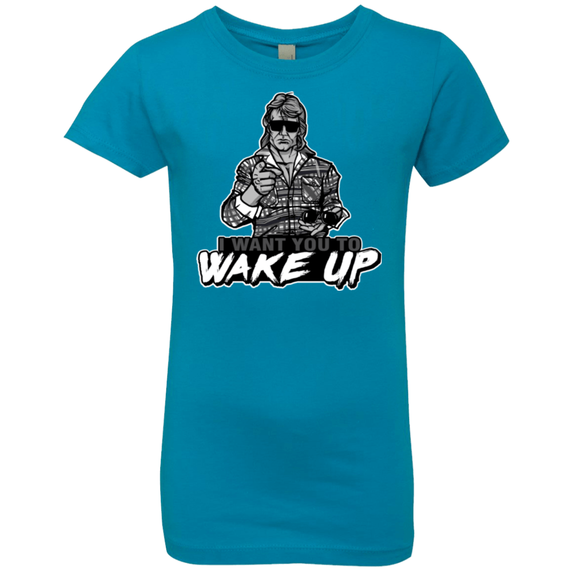 T-Shirts Turquoise / YXS Wake Up Girls Premium T-Shirt
