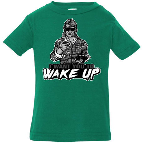 T-Shirts Kelly / 6 Months Wake Up Infant PremiumT-Shirt