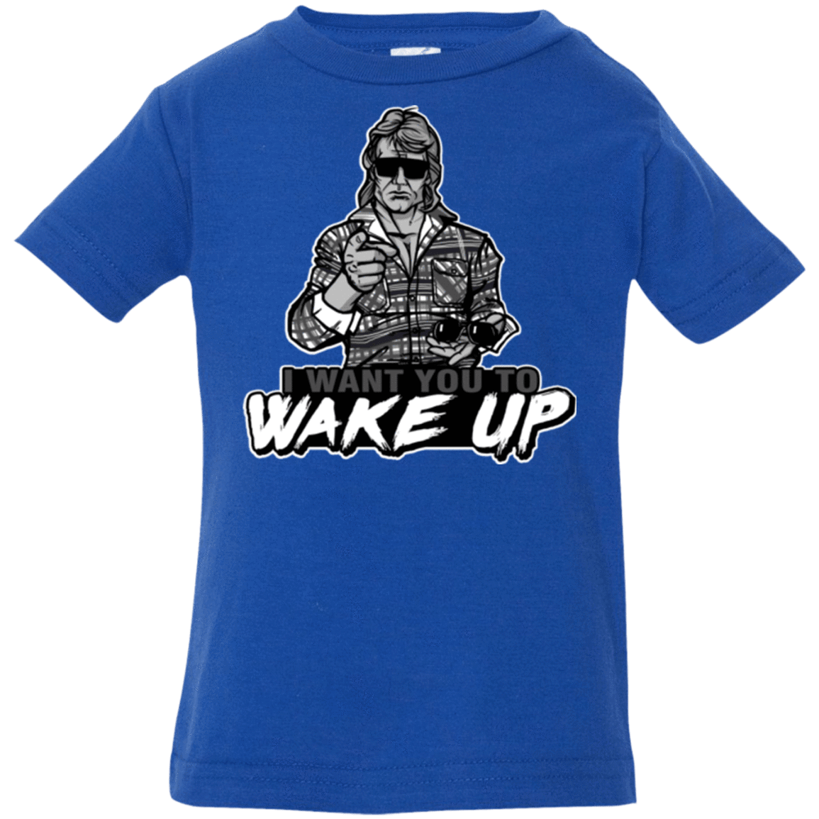 T-Shirts Royal / 6 Months Wake Up Infant PremiumT-Shirt