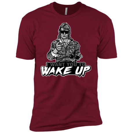 T-Shirts Cardinal / X-Small Wake Up Men's Premium T-Shirt