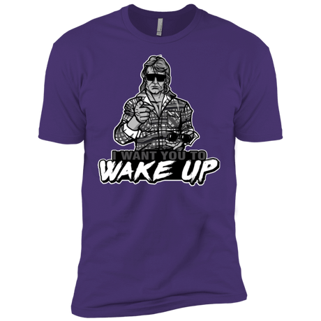 T-Shirts Purple Rush/ / X-Small Wake Up Men's Premium T-Shirt