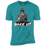 T-Shirts Tahiti Blue / X-Small Wake Up Men's Premium T-Shirt