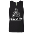 T-Shirts Black / Small Wake Up Men's Premium Tank Top