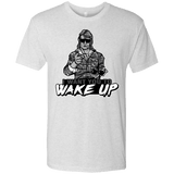 T-Shirts Heather White / Small Wake Up Men's Triblend T-Shirt