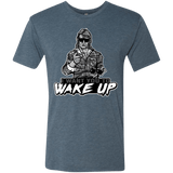 T-Shirts Indigo / Small Wake Up Men's Triblend T-Shirt