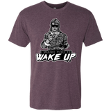 T-Shirts Vintage Purple / Small Wake Up Men's Triblend T-Shirt