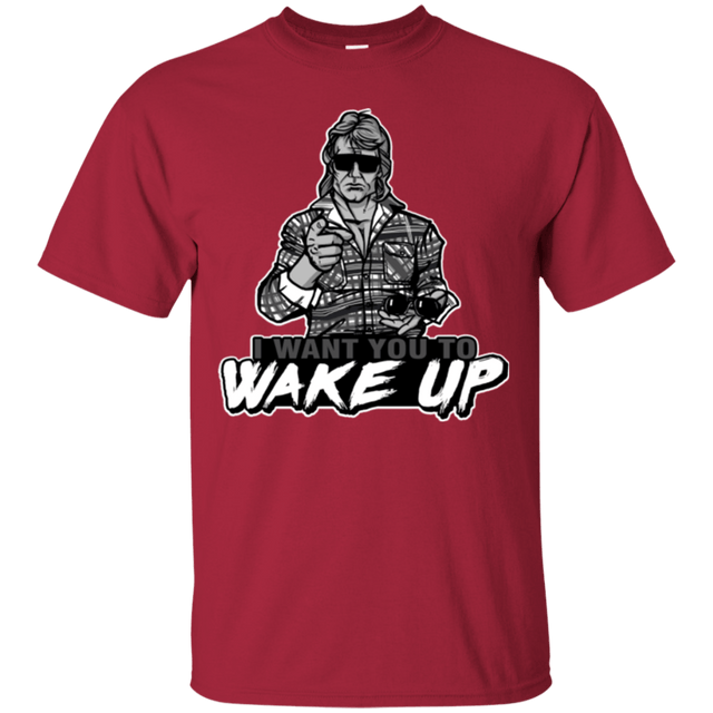 T-Shirts Cardinal / Small Wake Up T-Shirt