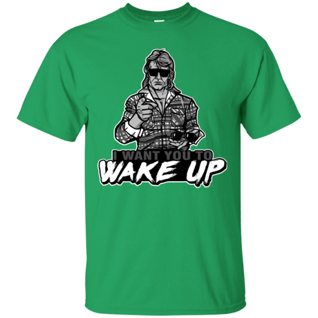 T-Shirts Irish Green / Small Wake Up T-Shirt