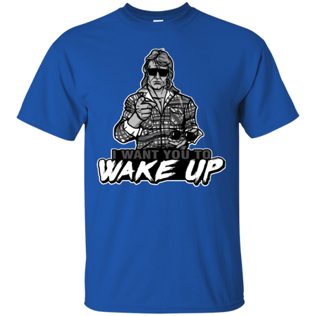 T-Shirts Royal / Small Wake Up T-Shirt