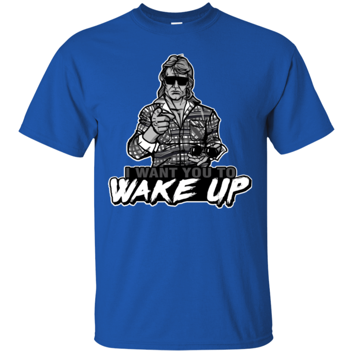 T-Shirts Royal / Small Wake Up T-Shirt
