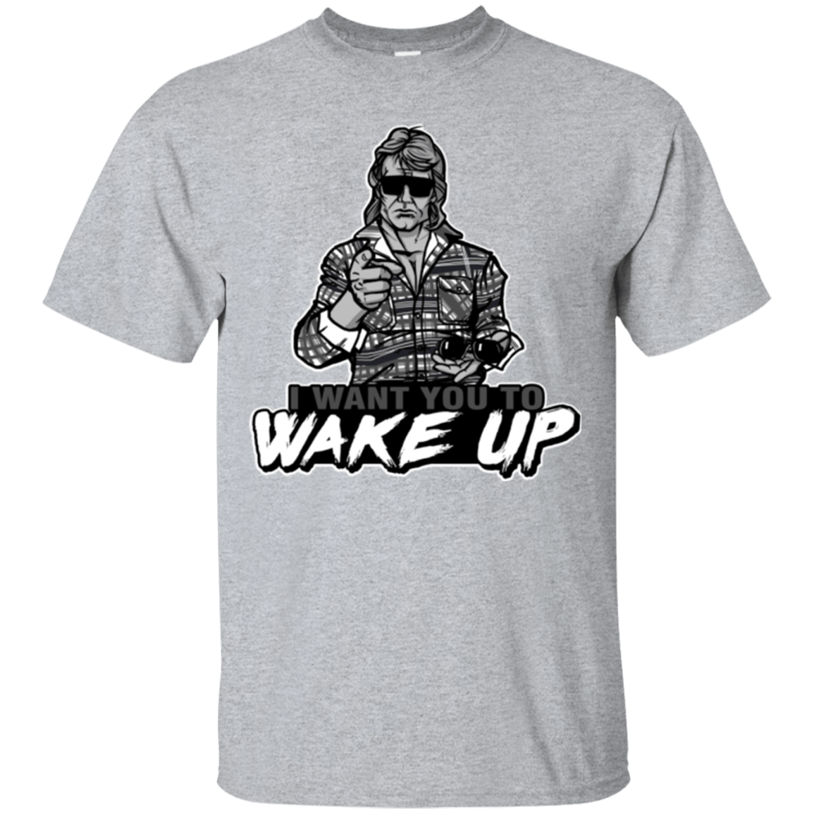 T-Shirts Sport Grey / Small Wake Up T-Shirt