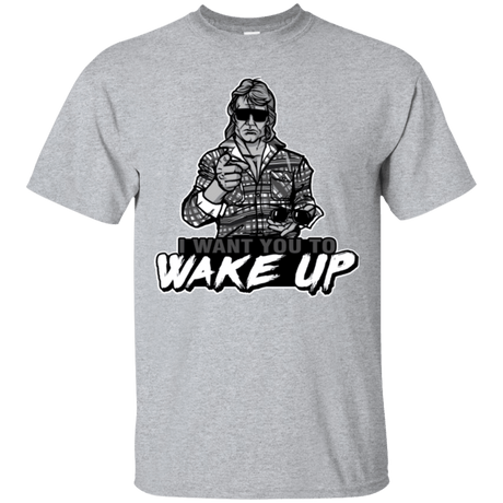 T-Shirts Sport Grey / Small Wake Up T-Shirt