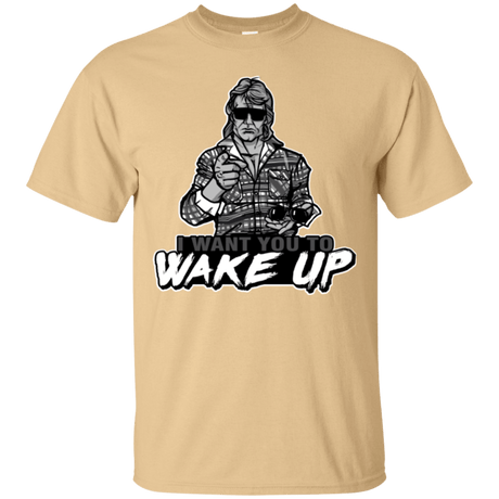T-Shirts Vegas Gold / Small Wake Up T-Shirt