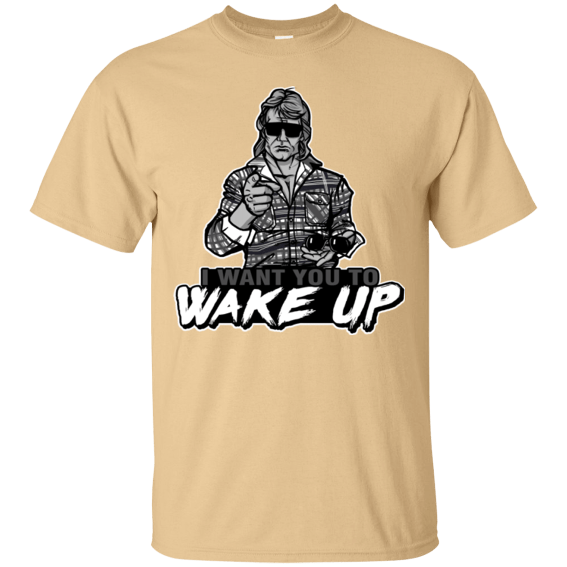 T-Shirts Vegas Gold / Small Wake Up T-Shirt