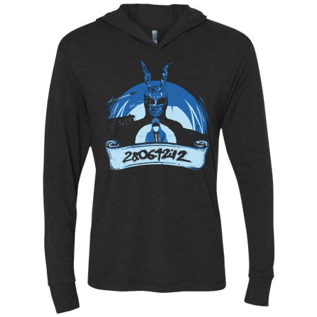 T-Shirts Vintage Black / X-Small Wake Up Triblend Long Sleeve Hoodie Tee