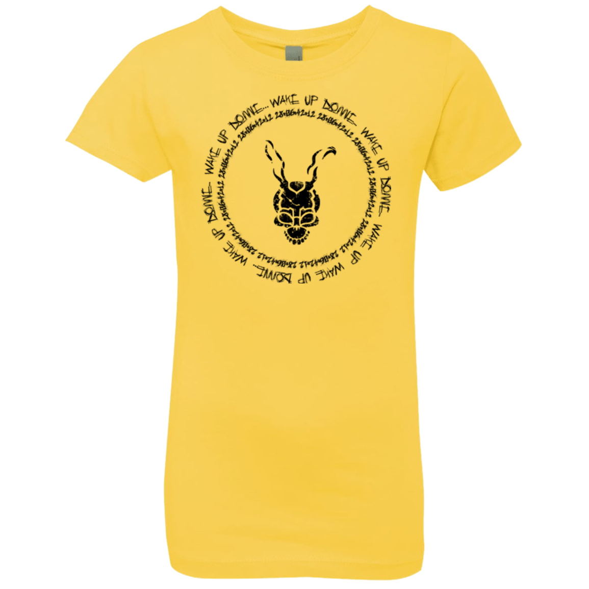 T-Shirts Vibrant Yellow / YXS Wake up Wimido Girls Premium T-Shirt