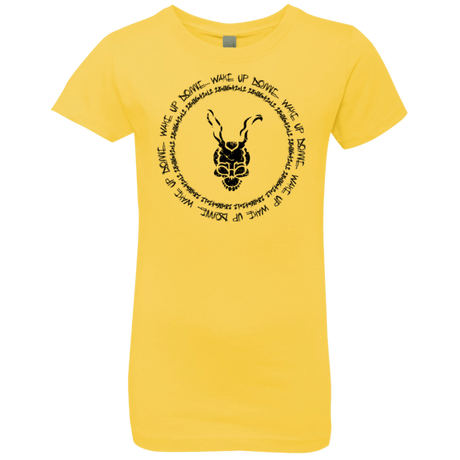 T-Shirts Vibrant Yellow / YXS Wake up Wimido Girls Premium T-Shirt