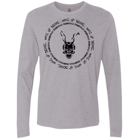 T-Shirts Heather Grey / Small Wake up Wimido Men's Premium Long Sleeve