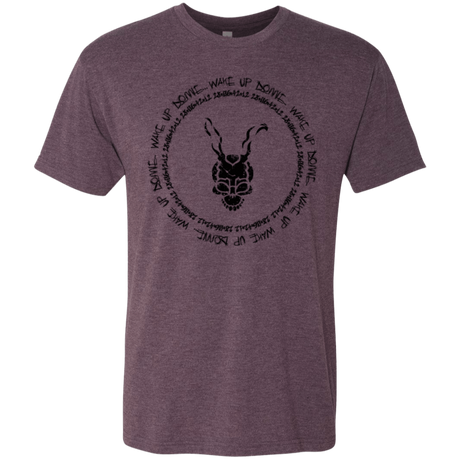 T-Shirts Vintage Purple / Small Wake up Wimido Men's Triblend T-Shirt