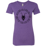 T-Shirts Purple Rush / Small Wake up Wimido Women's Triblend T-Shirt