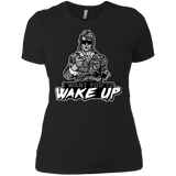 T-Shirts Black / X-Small Wake Up Women's Premium T-Shirt