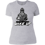 T-Shirts Heather Grey / X-Small Wake Up Women's Premium T-Shirt