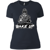 T-Shirts Indigo / X-Small Wake Up Women's Premium T-Shirt