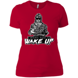 T-Shirts Red / X-Small Wake Up Women's Premium T-Shirt