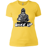T-Shirts Vibrant Yellow / X-Small Wake Up Women's Premium T-Shirt