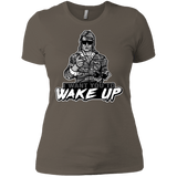 T-Shirts Warm Grey / X-Small Wake Up Women's Premium T-Shirt