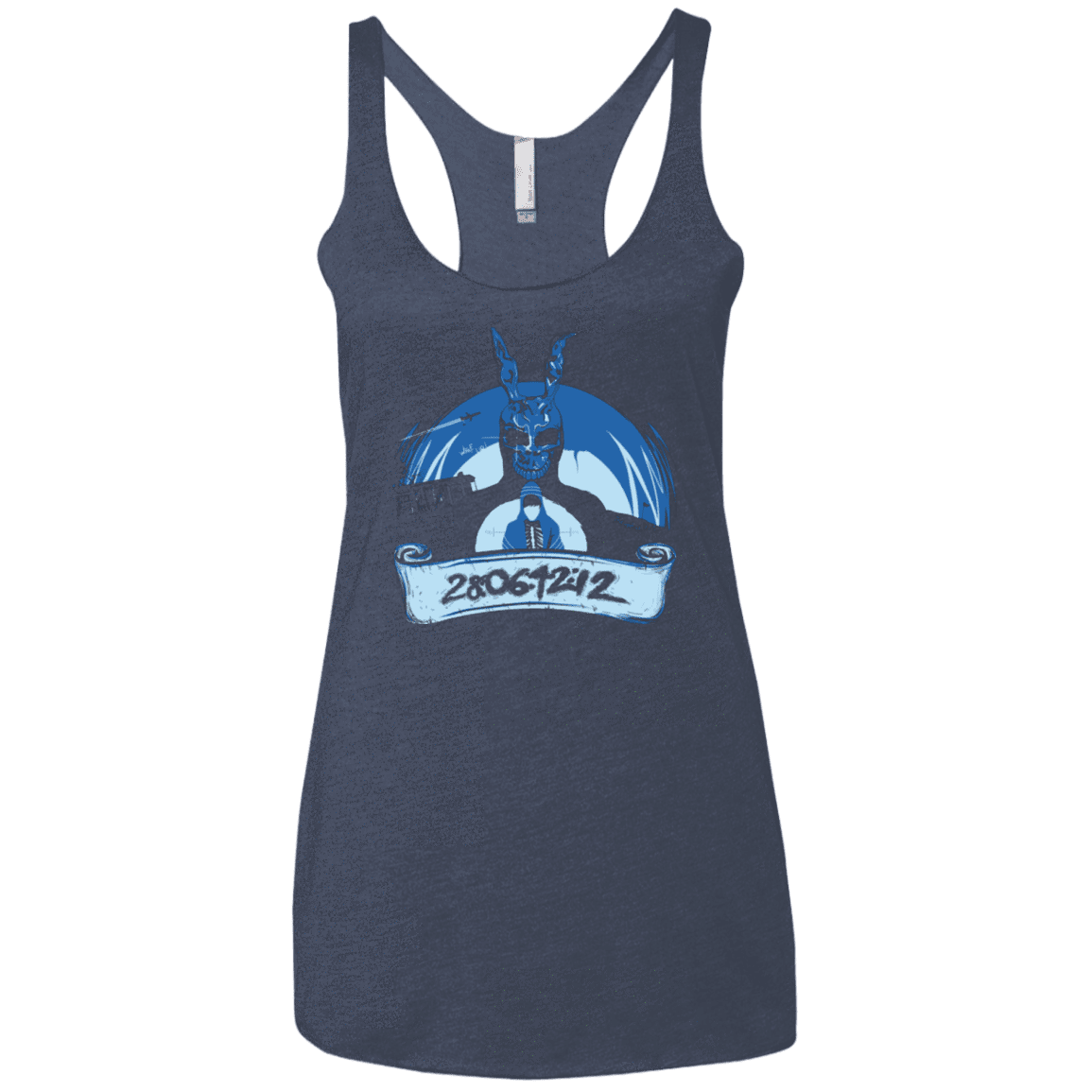 T-Shirts Vintage Navy / X-Small Wake Up Women's Triblend Racerback Tank