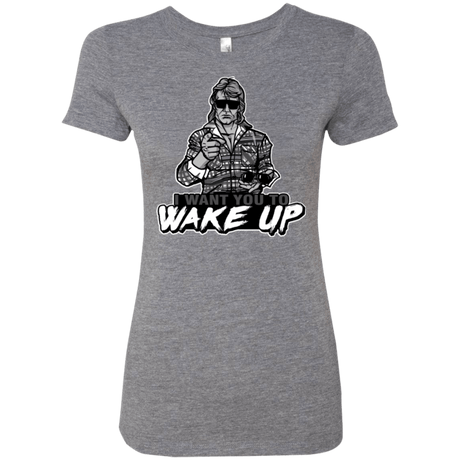 T-Shirts Premium Heather / Small Wake Up Women's Triblend T-Shirt