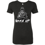 T-Shirts Vintage Black / Small Wake Up Women's Triblend T-Shirt