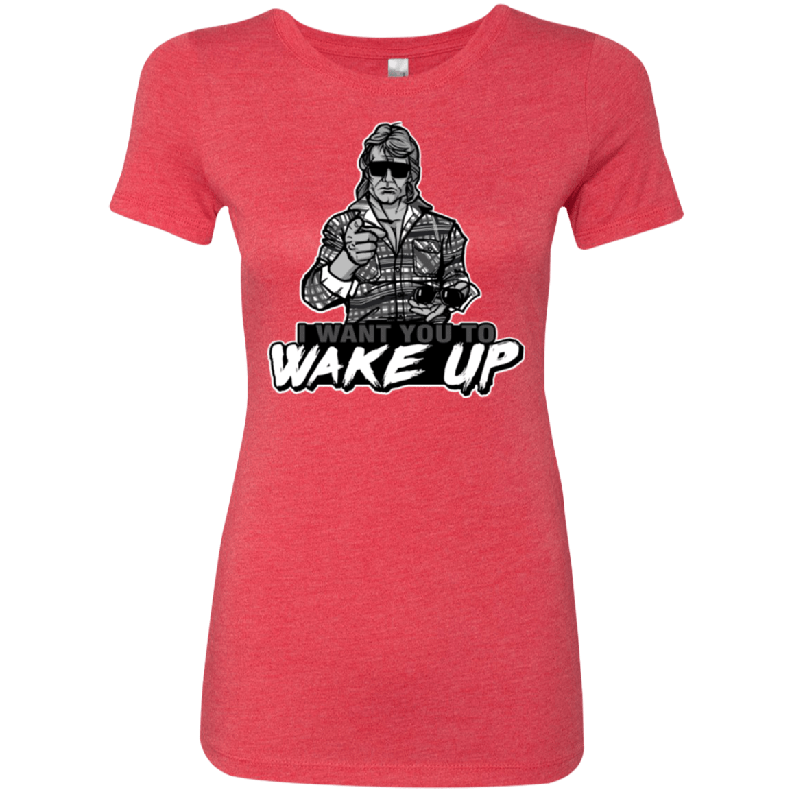 T-Shirts Vintage Red / Small Wake Up Women's Triblend T-Shirt