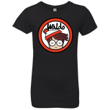 T-Shirts Black / YXS Waldario Girls Premium T-Shirt