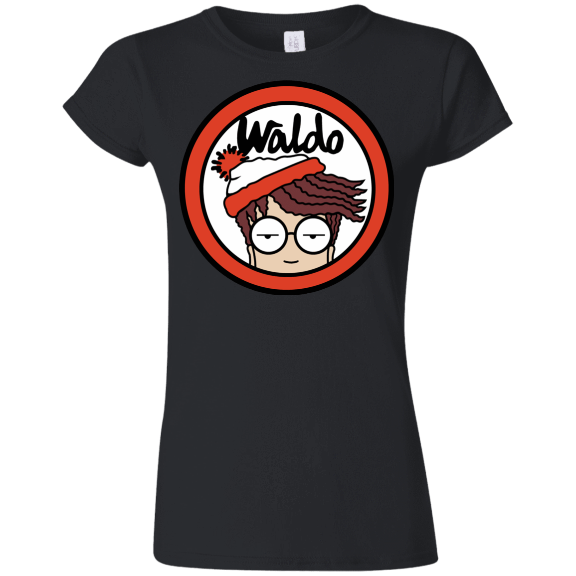 T-Shirts Black / S Waldario Junior Slimmer-Fit T-Shirt