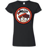 T-Shirts Black / S Waldario Junior Slimmer-Fit T-Shirt
