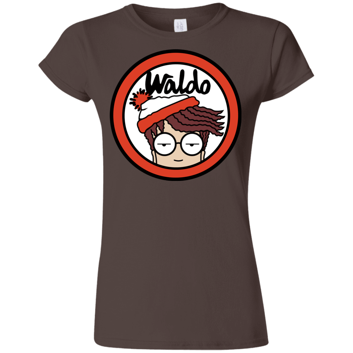 T-Shirts Dark Chocolate / S Waldario Junior Slimmer-Fit T-Shirt
