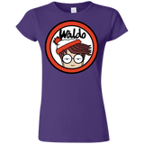T-Shirts Purple / S Waldario Junior Slimmer-Fit T-Shirt