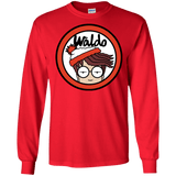 T-Shirts Red / S Waldario Men's Long Sleeve T-Shirt